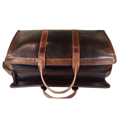 AtlasCraft Leather Travel Bag – Rugged Elegance for Every Journey