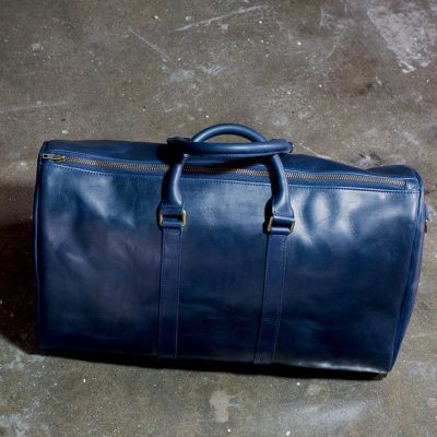 OpulentElegance Leather Duffle Bag