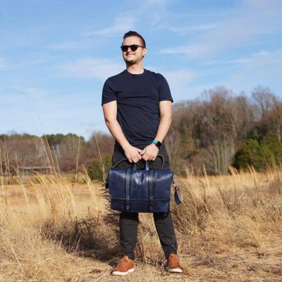 LuxeLeather Elite Messenger Bag – Executive Luxury, Everyday Performance