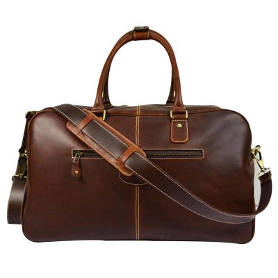 PrestigeCraft Men’s Deluxe Travel Bag – Sophisticated Style for Elite Journeys