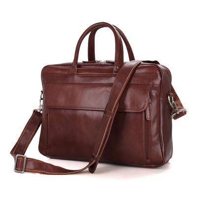 Oswald Leather Messenger Bag – Timeless Utility in Premium Craft