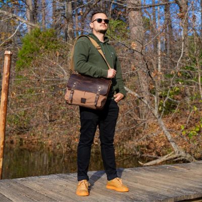 EliteCraft Perfect Leather Messenger Bag – Executive Class Meets Everyday Function