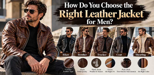 Choosing the Right Leather Jacket for Men