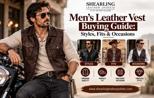 Men's Leather Vest Buying Guide: Styles, Fits & Occasions