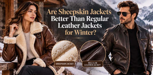 Are Sheepskin Jackets Better Than Regular Leather Jackets for Winter?