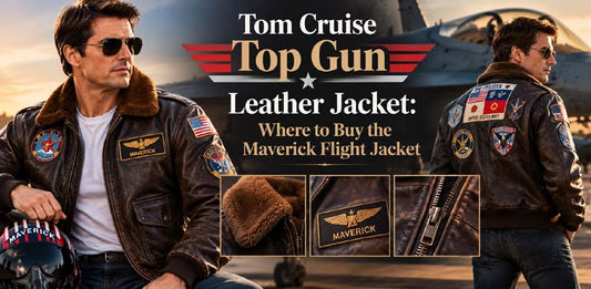Tom Cruise Top Gun Leather Jacket: Where to Buy the Maverick Flight Jacket
