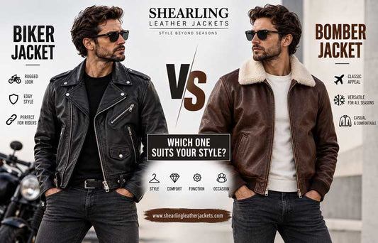 Biker Jacket vs Bomber Jacket: Which One Suits Your Style?