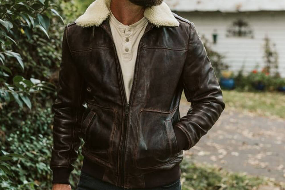 History of Leather Bomber Jacket