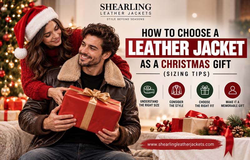 How to Choose a Leather Jacket as a Christmas Gift (Sizing Tips)