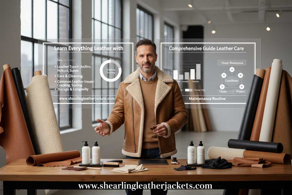Learn Everything Leather with Shearling Store: A Comprehensive Guide to Leather and its Care