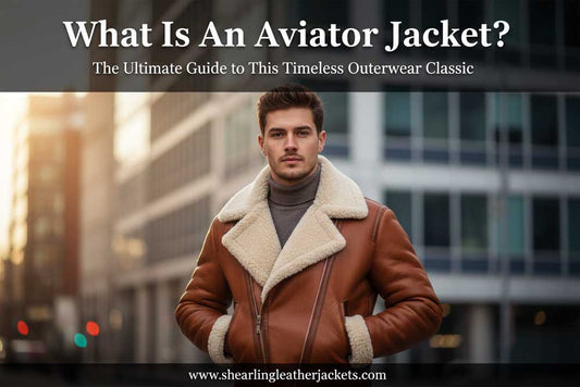 What Is An Aviator Jacket? The Ultimate Guide to This Timeless Outerwear Classic