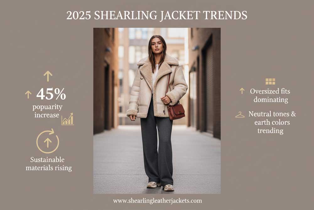 What Is The Trend In Shearling Jacket 2025?