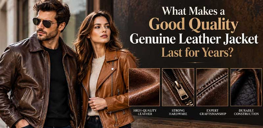 What Makes a Good Quality Genuine Leather Jacket Last for Years?