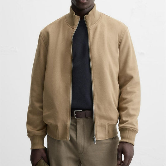 Men’s Zip-Up Varsity Coat