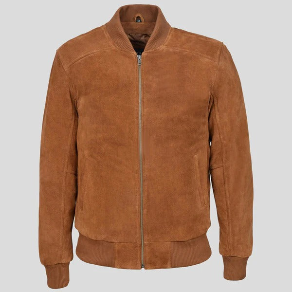 Men’s Suede Moto Jacket