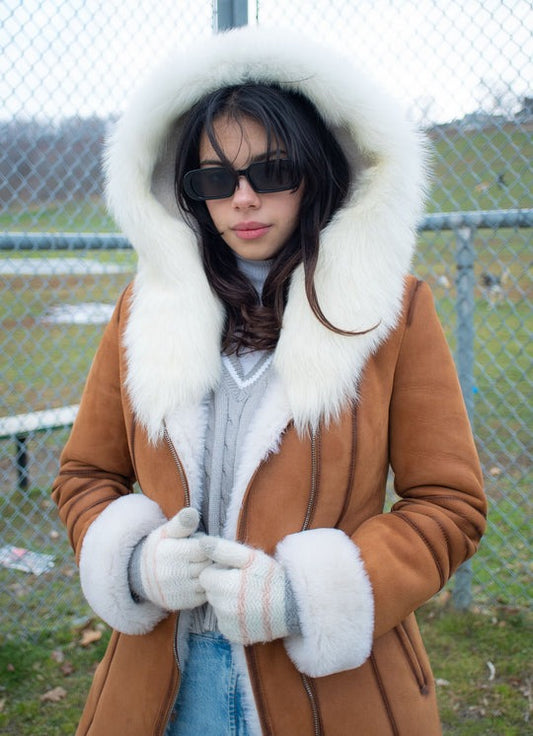 Heavy-duty Leather Women Outerwear