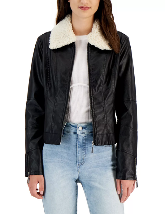 Winter Shearling Leather Jacket