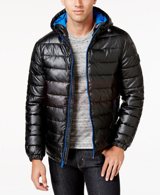 Men’s Insulated Leather Coat