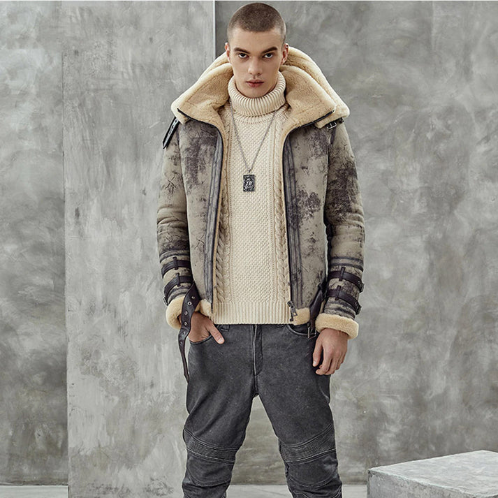 Shearling Aviator Jacket