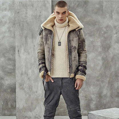Shearling Aviator Jacket