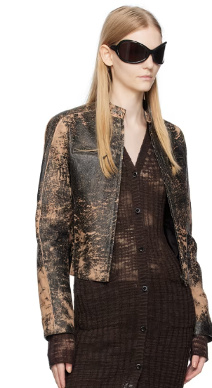 Vintage Motorcycle Jacket For Women’s