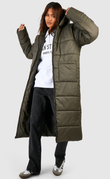 Women’s Quilted Trench Coat