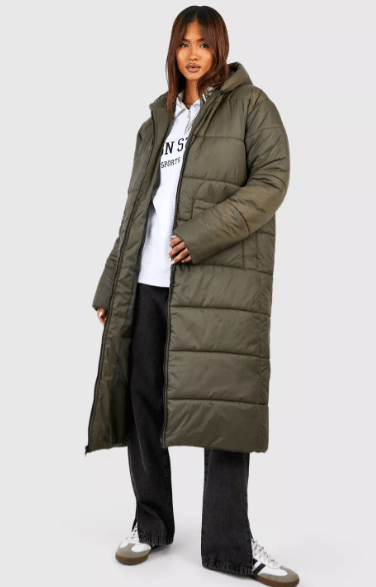 Women’s Quilted Trench Coat