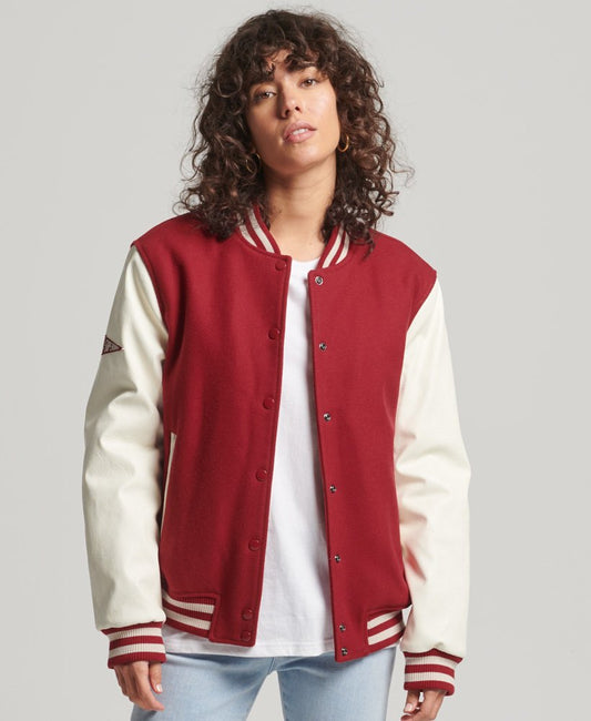 Sporty Women’s Leather Jacket