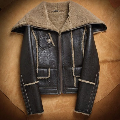 Warm Sheepskin Winter Outerwear