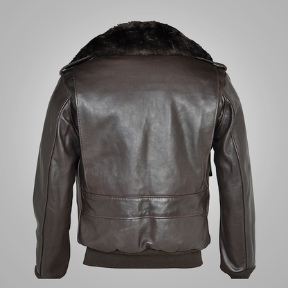 Men’s A-2 Leather Flight Jacket