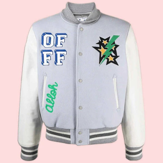Off White Varsity Jacket