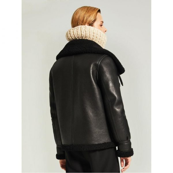 B3 Biker Leather Jacket for Women