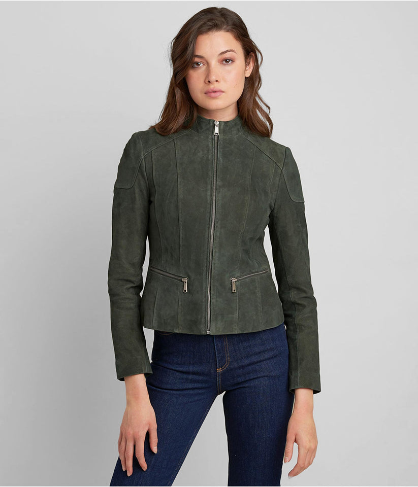 Real Suede Leather Jacket