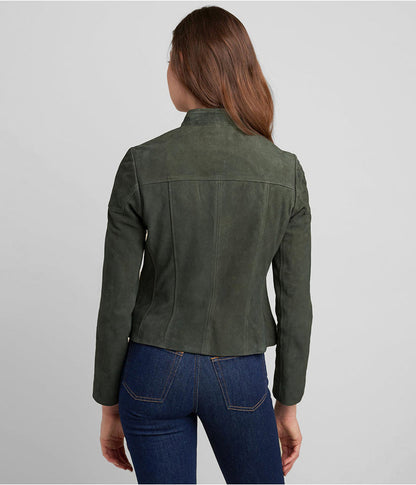 Real Suede Leather Jacket
