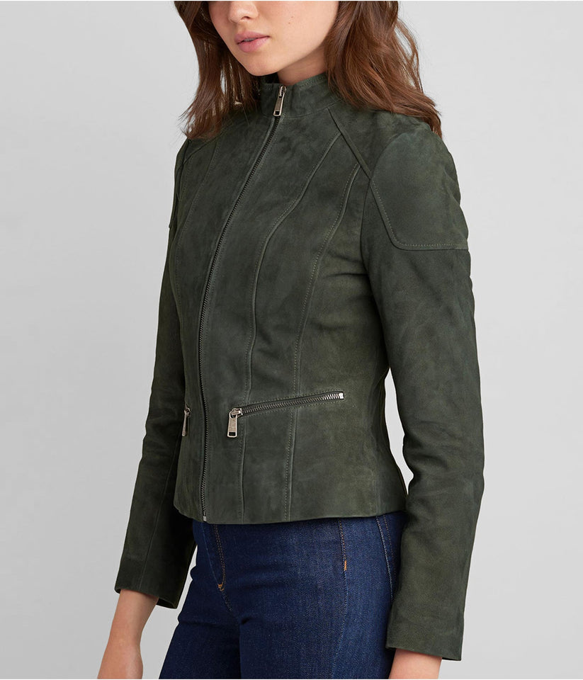 Real Suede Leather Jacket
