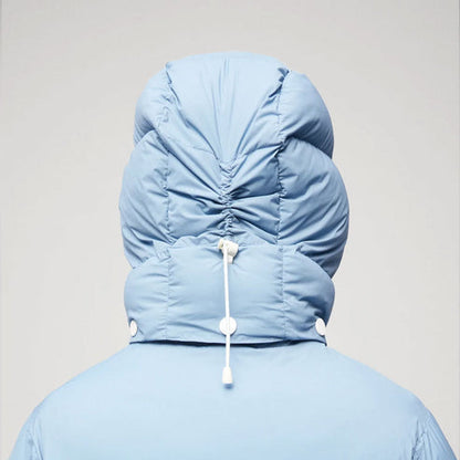 Retro puffer jacket for women
