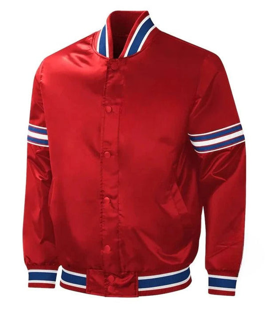 Satin Letterman Jacket