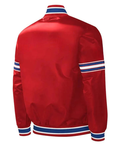 Satin Letterman Jacket
