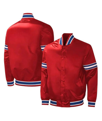 Satin Letterman Jacket