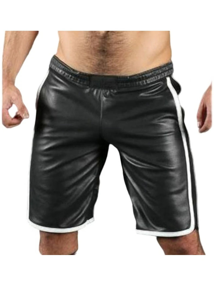 Lambskin Leather Shorts for Men