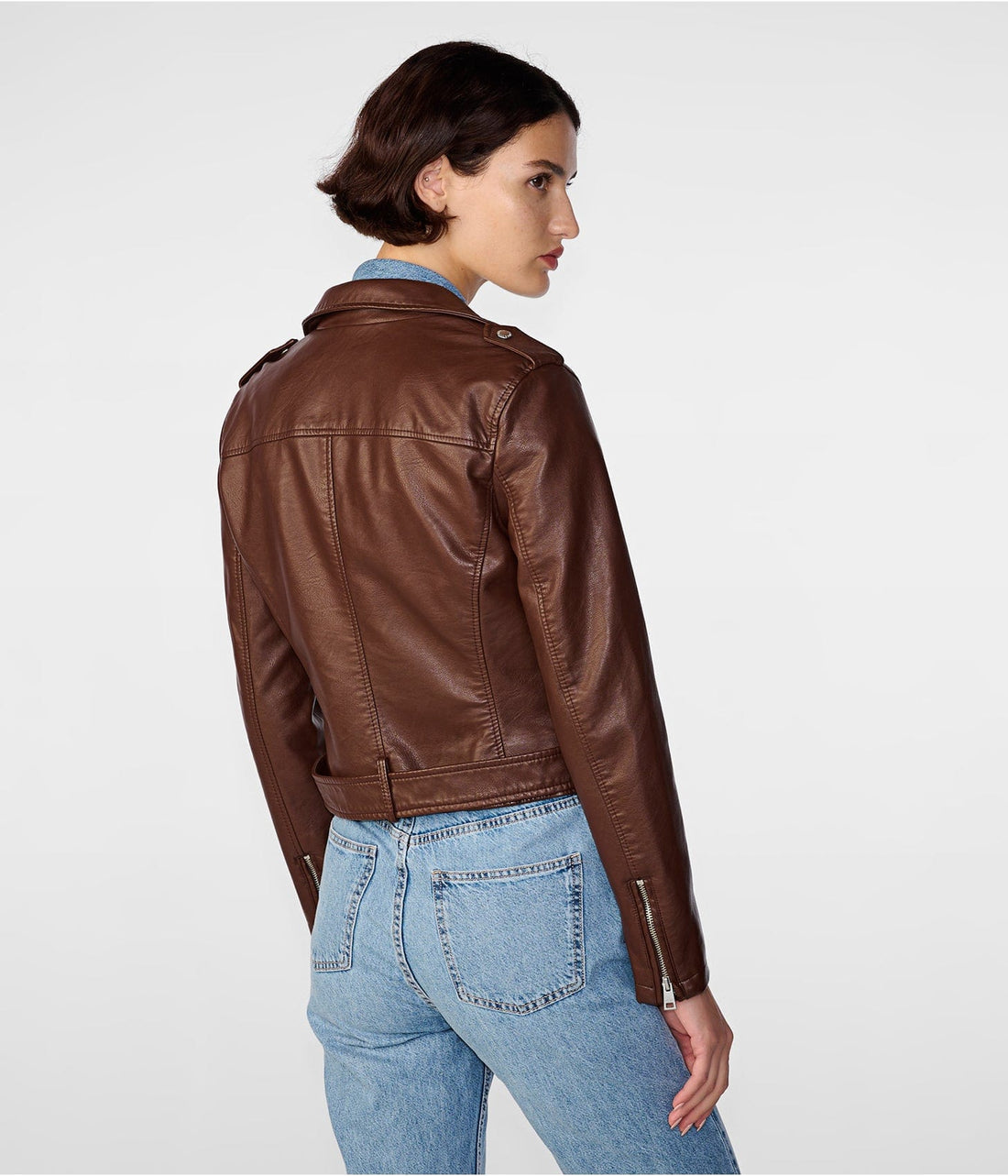 Leather Jacket Women Stylish
