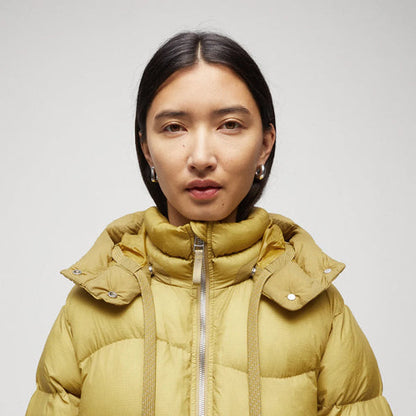 Casual puffer jacket women