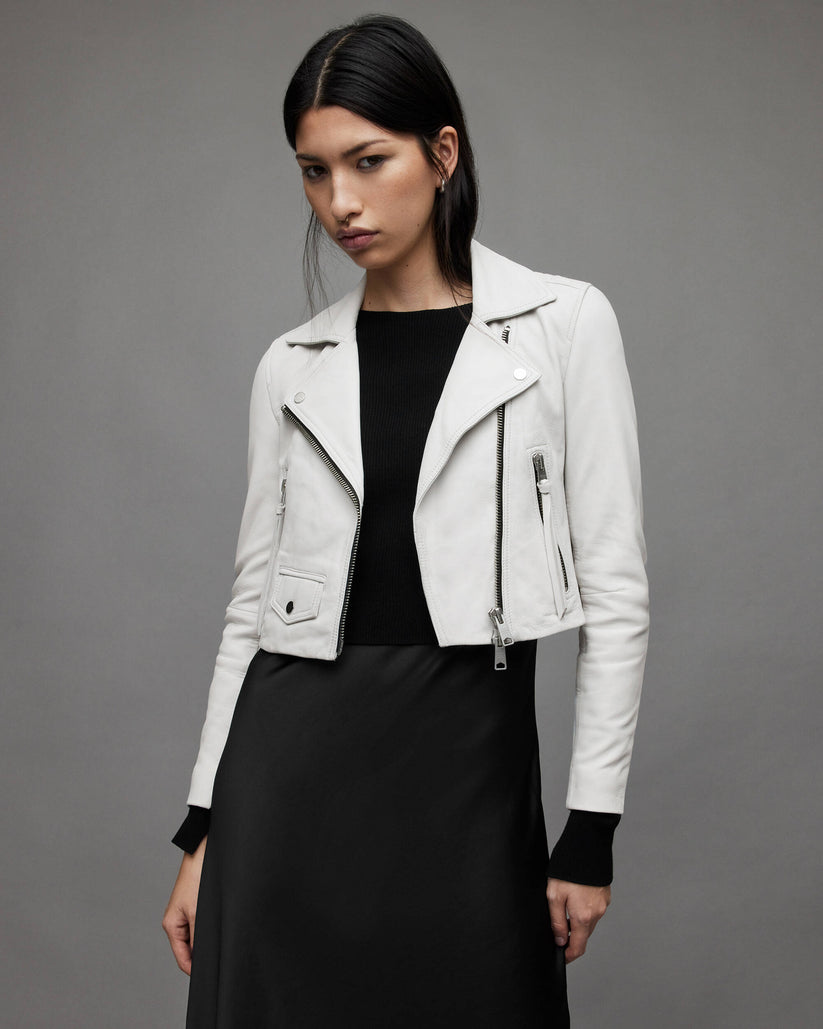 Women’s Short Leather Jacket