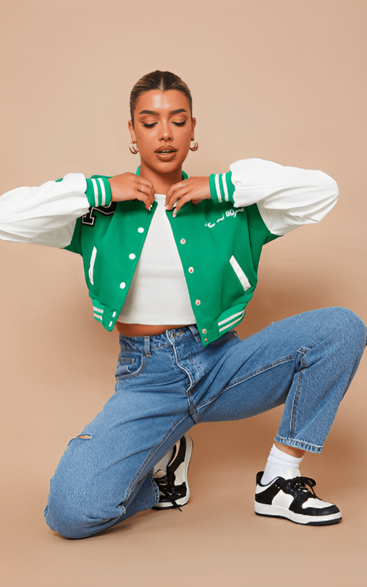 Trendy Varsity Jacket for Women