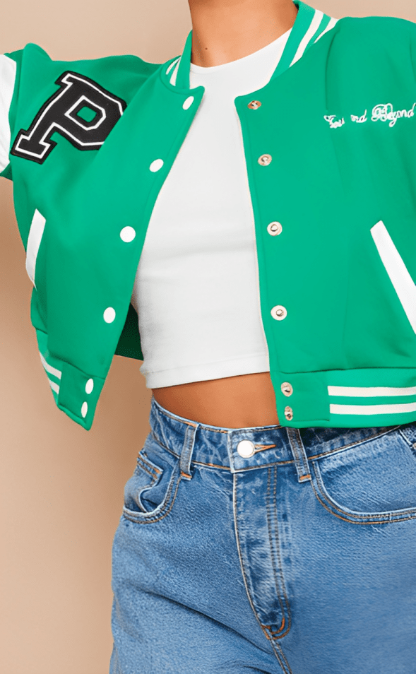 Trendy Varsity Jacket for Women