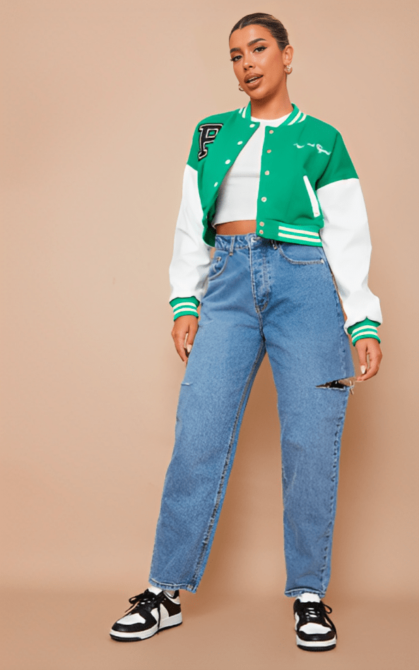 Trendy Varsity Jacket for Women