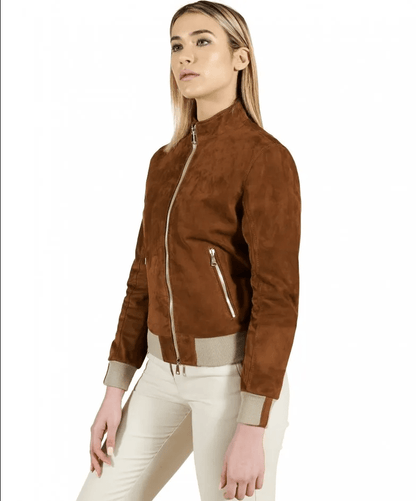 Vintage Style Suede Jacket