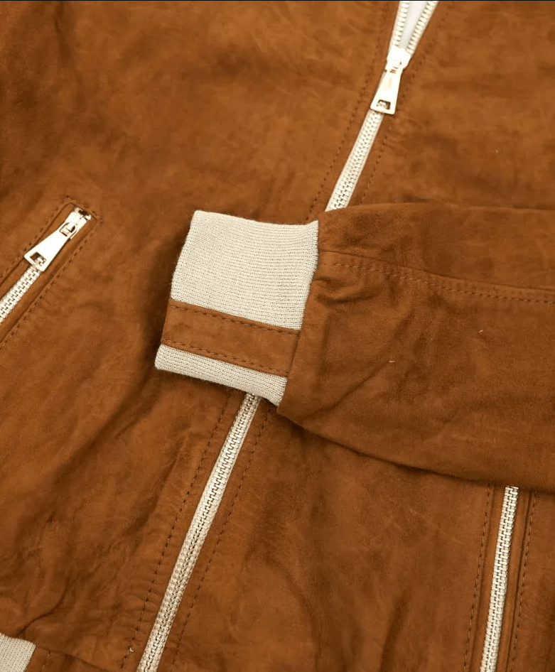 Vintage Style Suede Jacket