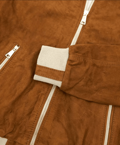 Vintage Style Suede Jacket