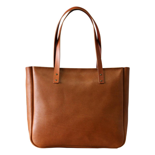 Dagne Dover Large Allyn Leather Tote Bag